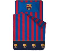 DHESTIA HOME - Juego de Sábanas F. C. Barcelona Cama 90 y Cama 105 Barça Fcb202052 - Color ÚNICO, Talla Cama 90