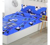 DHESTIA HOME Saco Nórdico Ajustable con Cremallera Fútbol Quick para Cama 90 Infantil y Cama 105 Color Único Talla Cama 90