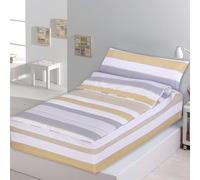 DHESTIA HOME - Saco Nórdico con Cremallera, Bajera Ajustable y Relleno Incluido Cama 90 y Cama 105 Color Color K Talla Cama 90