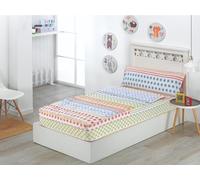 DHESTIA HOME - Saco Nórdico Infantil 4 Estaciones con Cremallera Ajustable Marsella Color Único Talla Cama 105