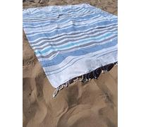 DHESTIA HOME - Toallas y Pareos de Playa Grandes 100% Algodón Pareos Suelo con Flecos y Toallas de Terciopelo - Color Color E, Talla 200x200 cm