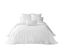 DHestia Hostelería - Funda Nórdica para Edredón Blanca Hotel 100% Algodón Natural (160x240 cm - Cama 90)
