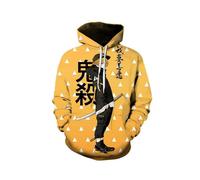 (DHF5J250117H-4XL) Sudadera con capucha Kamado Nezuko Anime Demon Slayer Kimetsu No Yaiba Sudaderas