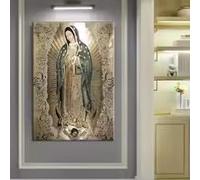 DHHXY Arte Católico Lady Of Guadalupe - Lienzo decorativo retro religioso (60 x 90 cm, sin marco)