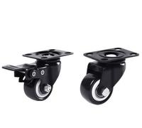 "(DHI-LDV-CASTER-B3) DAHUA RUEDAS PARA TOTEM DISPLAY - COMPATIBLE CON 43"", 55"", 65"" Y 75"" (INCLUYE 2 RUEDAS CON FRENO Y 2 RUEDAS"