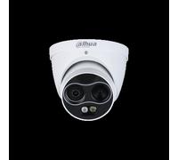 (DHI-TPC-DF1241-TB3F4-DW-S2) DAHUA CÁMARA IP DOMO LITE MINI HÍBRIDA TÉRMICA RADIOMÉTRICA + VISIBLE, 256*192, 4MP, 3.5+4MM POE