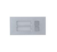 (DHI-VTO4202F-MB2) DAHUA MÓDULO CON 2 BOTONES PARA VIDEOPORTERO EXTERIOR MODULAR SERIE VTO4202F 50X100MM