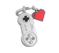 Dhink Llavero mando videojuegos, cromado, X