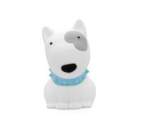 DHINK - Luz nocturna recargable LED para perro, lámpara de noche de silicona para habitación de bebé y niño, lámpara de noche infantil, regalo de nacimiento, color blanco