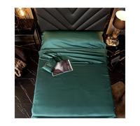 DHJKFU 2en1 Saco de Dormir 100x210cm a 210x210cm Ultraligero y Sábana de Viaje Ligera Saco Sábana Compacto de Algodón para Mochileros, Hostales y Cabañas(Green,160x210cm - 63"x82")