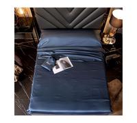 DHJKFU 2en1 Saco de Dormir 100x210cm a 210x210cm Ultraligero y Sábana de Viaje Ligera Saco Sábana Compacto de Algodón para Mochileros, Hostales y Cabañas(Blue,160x210cm - 63"x82")