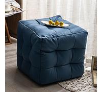 DHJUSPS Cubo de Cuero Taburete otomano Reposo en pie para la Sala de Estar Thriving