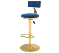 DHJUSPS Ergonómico Pink Velvet tapizado taburetes de Barra Alta Ajustable Altura Taburaces Ajustables para la Barra de Desayuno Enterprise Thriving