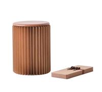 DHJUSPS Kraft Paper Plegable Plegable Estructura de Panal Hexagonal 300 kg Color marrón Color Ideal para Muebles de Sala de Estar Enterprise Thriving