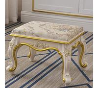 DHJUSPS Paburón de tocador Moderno con Asiento Acolchado y Patas de Acero Silla de Maquillaje Elegante para el baño y vestidor Thriving