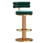 DHJUSPS Silla de Barra de Altura Ajustable de Barra giratoria Moderna con Marco Grueso y Base Redonda de Altura de Altura de Respaldo Thriving