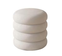 DHJUSPS Tabellón de tocador de Maquillaje con Compartimento de Almacenamiento Silla de tocador Redonda para el Organizador de heces Bajas para el hogar para Maquillaje Esencial de la Empresa Thriving
