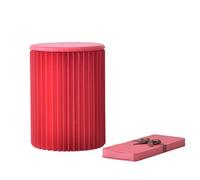 DHJUSPS Tabres de Papel de Kraft Plegable Estructura de Panal Hexagonal de 300 kg de 300 kg Color Rojo para la Sala de Estar de la Sala de Estar Enterprise Thriving