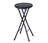 DHJUSPS Taburete de Bar de Plegado sin Respaldo portátil para Cocina o Sala de recreación de sillas Plegables para Uso Interior de 49 cm/19 Pulgadas de Altura 1pcs Enterprise Thriving
