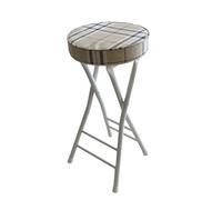 DHJUSPS Taburete portátil de Barra Plegable sin Espalda para la Cocina o la Sala de recesas de mostrador Plegable Color Variado de 63 cm/25 Pulgadas Silla Plegable de tamaño Thriving