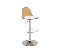 DHJUSPS Taburetes de bar giratorios de altura ajustable con respaldo, chasis estable y material acrílico suave ideal para comedor, pub, cafetería, color amarillo (grande) empresa próspera