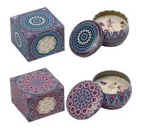 DHJWDUX 2 Velas Aromáticas, Velas Aromaticas para Regalo, Con Aroma a Lavanda y Gardenia, Liberan Fragancia Relajante, para Dormitorio, Estudio, Baño y Obsequios