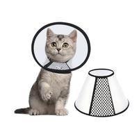 DHJWDUX Conos de Recuperación para Mascotas Collar Veterinario con Velcro ollarines para Curar Heridas, Collar Isabelino para Perros y Gatos