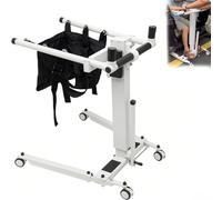 DHMYDPDZ Silla Elevadora Hidráulica para Pacientes,Elevador Silla Ruedas Transferencia,hasta 130 kg, con Frenos y Ruedas universales, Silla de Ruedas portátil para Personas Mayores y Cuidado en casa