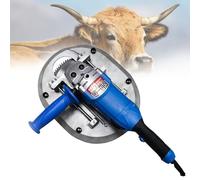 DHMYYXGS Descornadora Eléctrica Ganado Grande Bovino Ovino,1900W,8800 R/Min,Sierra Automática,Portátil,Resistente a Altas Temperaturas,para Ganado Adulto y Ovinos