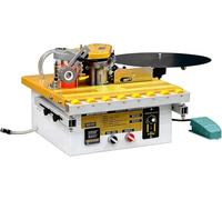 DHMYYXGS Encoladora de Cantos,Canteadora de Madera,Automática con Corte de Cinta,1200W,Pegado Doble Cara,Ancho 6-60mm,Madera PVC ABS,Carpintería y Muebles para Bordes Rectos y Curvos A