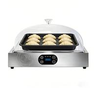 DHMYYXGS Kit Fermentación Masa Eléctrico,Caja Fermentadora Pan,Control Digital Preciso,Ajuste Humedad Y Calor,Acero Inoxidable,para Hacer Pan,Pizza,Yogur Y Masa Madre En Casa 76L