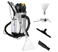 DHMYYXGS Lava Aspiradora,Aspiradora Industrial 3000w,40L Vapor+Lavado Extractora Aspira,Estructura Robusta,para Alfombras Comerciales Tapicerías Hoteles 40L