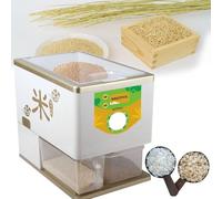 DHMYYXGS Máquina Descascaradora De Molino De Arroz para El Hogar 350w,Desgranadora De Cereales De Trigo,8 Niveles De Ajuste De Precisión,Separador Automático De Salvado De Arroz