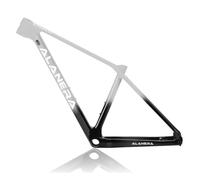 DHNCBGFZ Cuadro De Bicicleta Montaña 29er XS/S/M/L Cuadro De Fibra De Carbono Cuadros Freno De Disco Todoterreno Eje Pasante 12 * 148 Mm Boost BB92mm Enrutamiento Interno(Grigio,L)