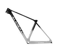 DHNCBGFZ Cuadros De Bicicleta De Montaña 29 Pulgadas 15" 16" 17" 19" De Carbono Freno De Disco Eje Pasante Boost De 12 X 148 Mm Enrutamiento Interno del Cuadro BB92(Grigio,29 * 15'')