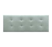 DHOME Cabecero, Cabezales de Cama Capitoné hasta el Suelo. Cabezal tapizado ACUALINE Tela y Polipiel. Cabeceros de Cama Matrimonio e Individual (Tela Verde Agua, 145x60cm (Camas 120/135/140))