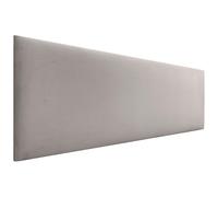 DHOME Cabecero de Terciopelo Liso Alta Gama Moderno Cabezal Tapizado Cama Lujo Dormitorio Acolchado (Beige, 160cm)