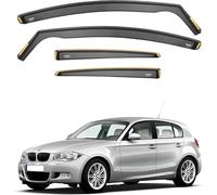 DHONDT Deflectores De Viento para BMW 1 Series E87 2004-2011, Deflectores para Ventanas Laterales Deflectores de Aire Antilluvia