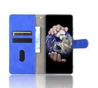 Dhongf Fundas para OPPO Realme X2 Funda Móvil OPPO Realme X2 Magnetica Hebilla Antigolpes Funda con Solapa para OPPO Realme X2 Azul