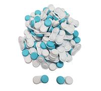 Dhoptical 100 fundas para lentes de contacto, caja para lentes de contacto, para ojos izquierdos/derechos (100 unidades, azul)