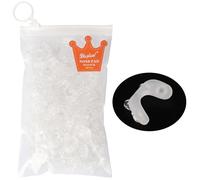 Dhoptical (100 unidades) Almohadillas de nariz para gafas para niños, marco de silicona, parte de gafas atornilladas (mate, 100 piezas)