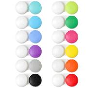 Dhoptical 50 fundas para lentes de contacto, color caramelo R/L con letras, tamaño grande para viajes y exteriores (mezcla de colores, 50 unidades de Radom (el color que puedes elegir))