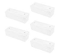 Dhoptical - Juego de 5 lámparas ópticas para mentón de papel, para equipos oftálmicos (2000 hojas, 98 mm, hoyo, fila, 5 park)