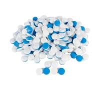 Dhoptical Juego de 50 fundas para lentes de contacto, tamaño grande, para lentes de contacto, color azul