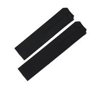 DHPLYO Compatible con Correa de Reloj de Caucho de Silicona Compatible con Correa de Reloj Impermeable Tissot 1853 Tengzhi T-Touch T013 T047T081T33 Pulsera de 20 mm 21 mm(Black-no Buckle,21mm)