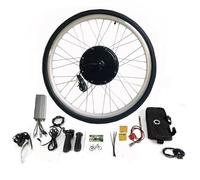 DHQCQL E-Bike - Kit de conversión de bicicleta eléctrica (28 pulgadas, 48 V, 1000 W, rueda delantera para bicicleta eléctrica, para motos de nieve, bicicletas eléctricas)