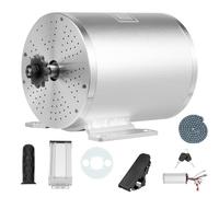 DHQCQL Motor sin escobillas de 3000 W, 230 V, regulable con válvula de mariposa, 48-72 V, IP33, motor DC de 6000 rpm para Go Karts