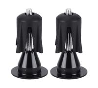 DHSBGWSX 1 par de tapones para manillar de bicicleta, color negro, aleación de aluminio, frenos de bicicleta, tapas para el volante