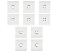 DHSBGWSX 10 Piezas De Ganchos para Toldos, Ganchos para Tiendas De Campaña, Ganchos para Caravanas, Ganchos para Tuberías, Accesorios para Ganchos para Vehículos Recreativos