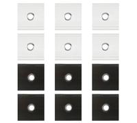 DHSBGWSX 12 Ganchos para Toldos, Ganchos para Tiendas De Campaña, Ganchos para Caravanas, Ganchos para Rieles De Tuberías, Ganchos para Refugios, Accesorios para Vehículos Recreativos